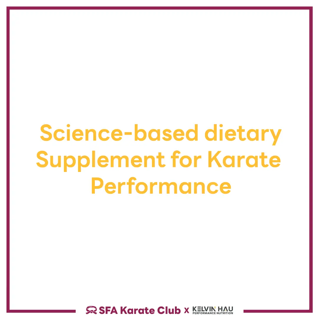 Science-based Supplements for Karate Performance — image 2 of 9